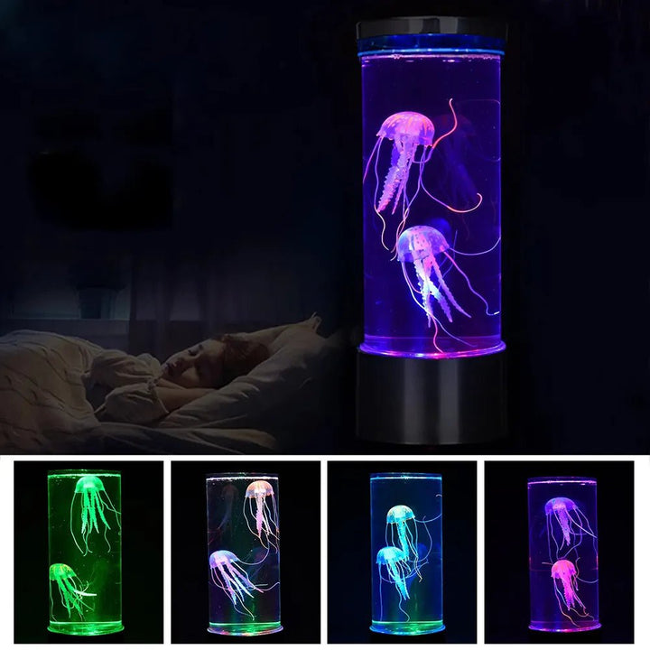 Jelly | Kleurrijke Kwallen Nacht Lamp - Decoratie nacht lamp - #Calora#