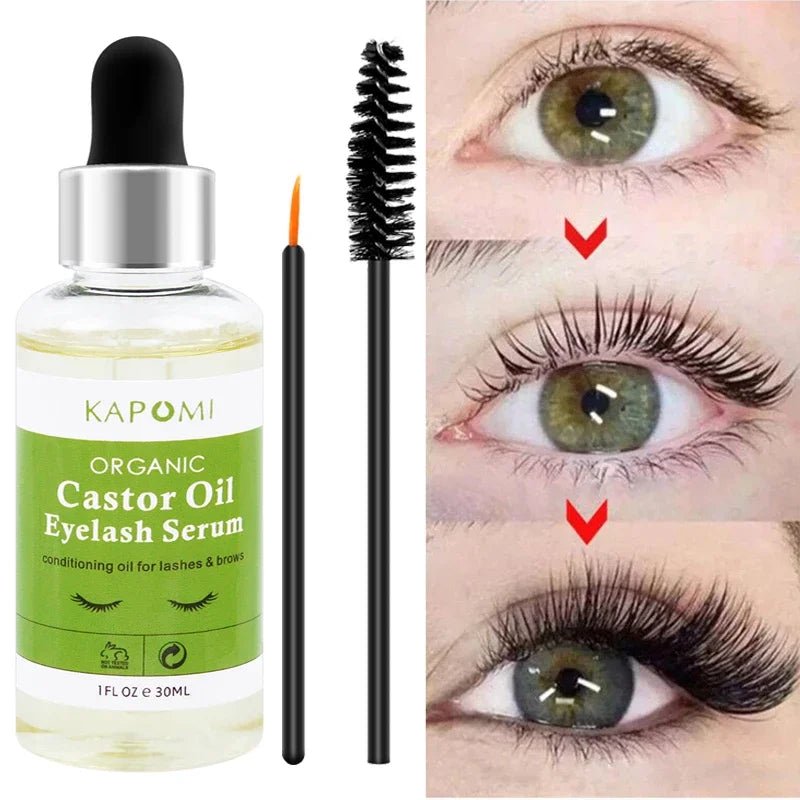 Kapomi | Wimpergroei Castor Olie - #Calora#