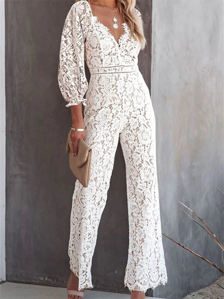 Lotus | Boho Jumpsuit Jurk - Zwart - #Calora#