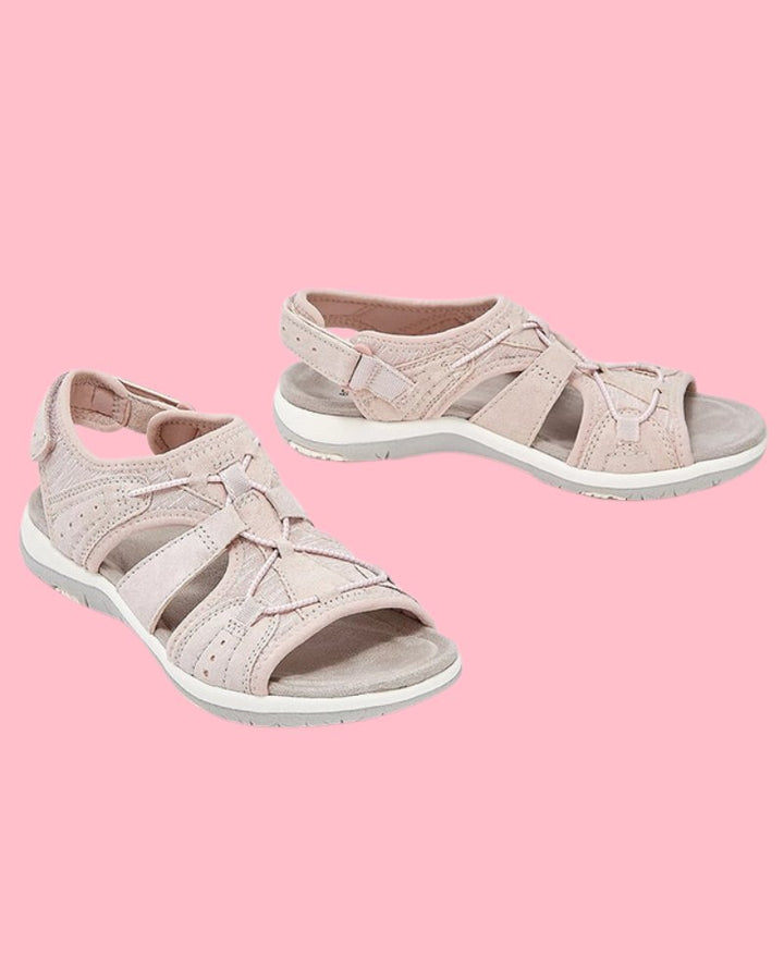 Lucia | Trendy Wandel Sandalen - Roze - #Calora#