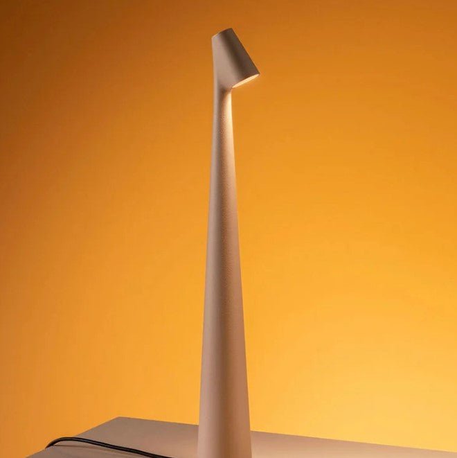 CALORA_ EclàtLighting I Draagbare Steel Tafellamp - Dimbaar