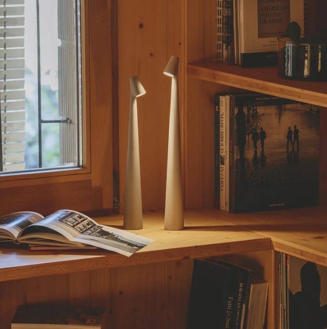 CALORA_ EclàtLighting I Draagbare Steel Tafellamp - Dimbaar