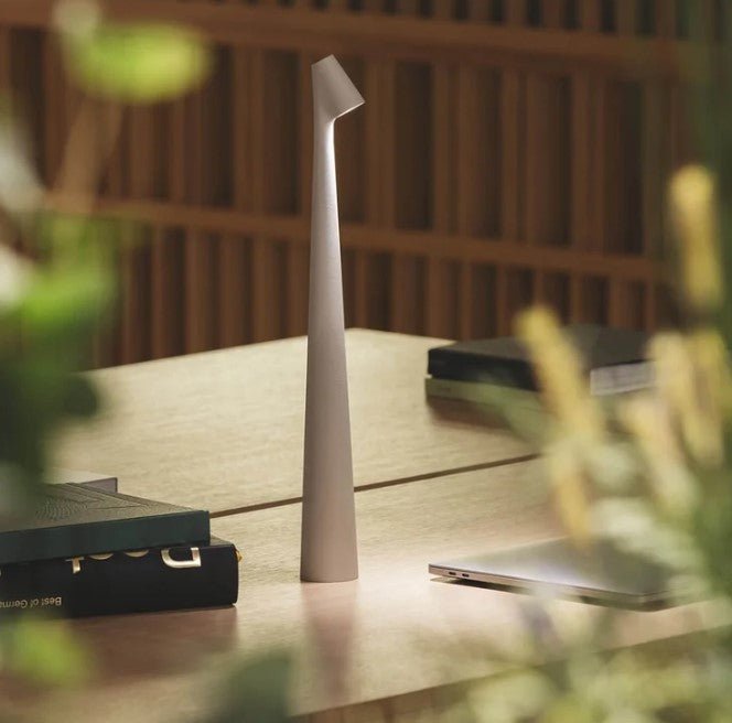 CALORA_ EclàtLighting I Draagbare Steel Tafellamp - Dimbaar