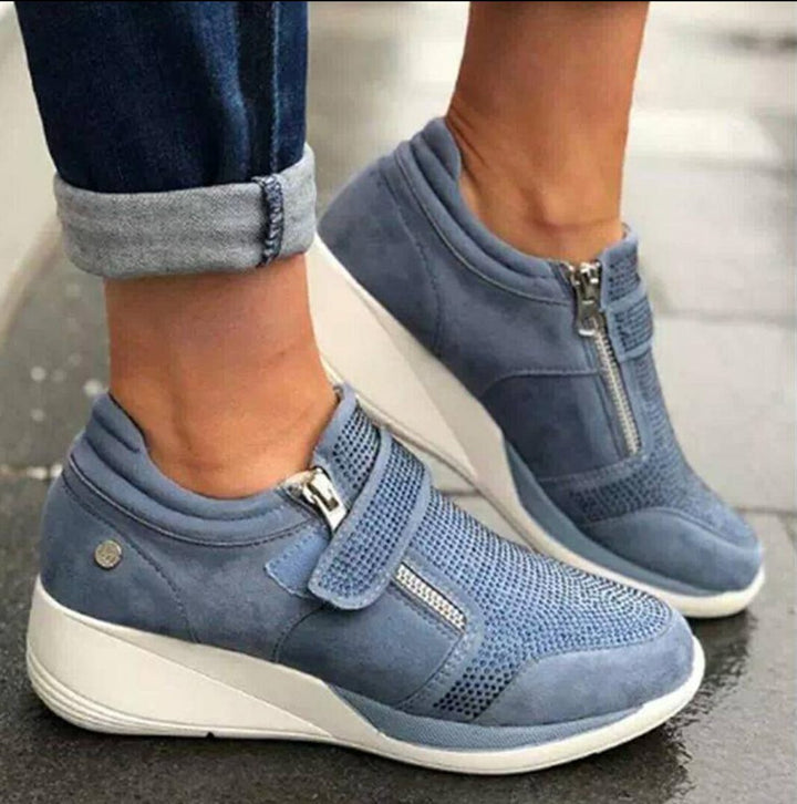 Luminia | Comfortabel En Stijlvolle Sneakers - Blauw - #Calora#