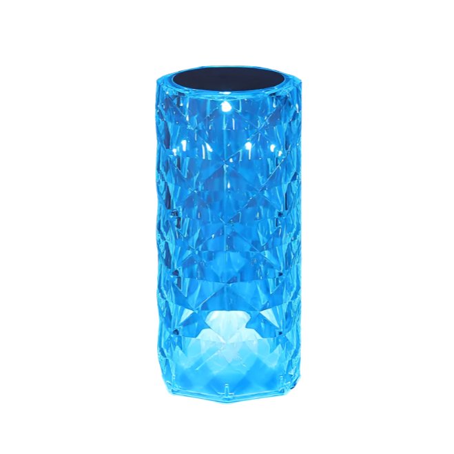 Luminix | Crystal RGB LED Lamp - Decoratie nacht lamp - 3 Wit Kleuren - Dimbaar Touch - #Calora#