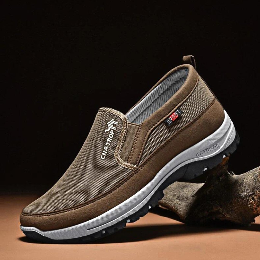 Lunilla | Comfortabele Wandelschoenen - Khaki - #Calora#