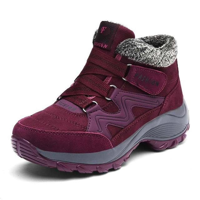 Lupa | Warme Wandelschoenen - Rood - #Calora#