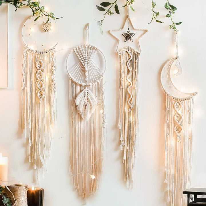 Bohemian Macramé Dromenvanger | De leukste decoratie voor aan de muur