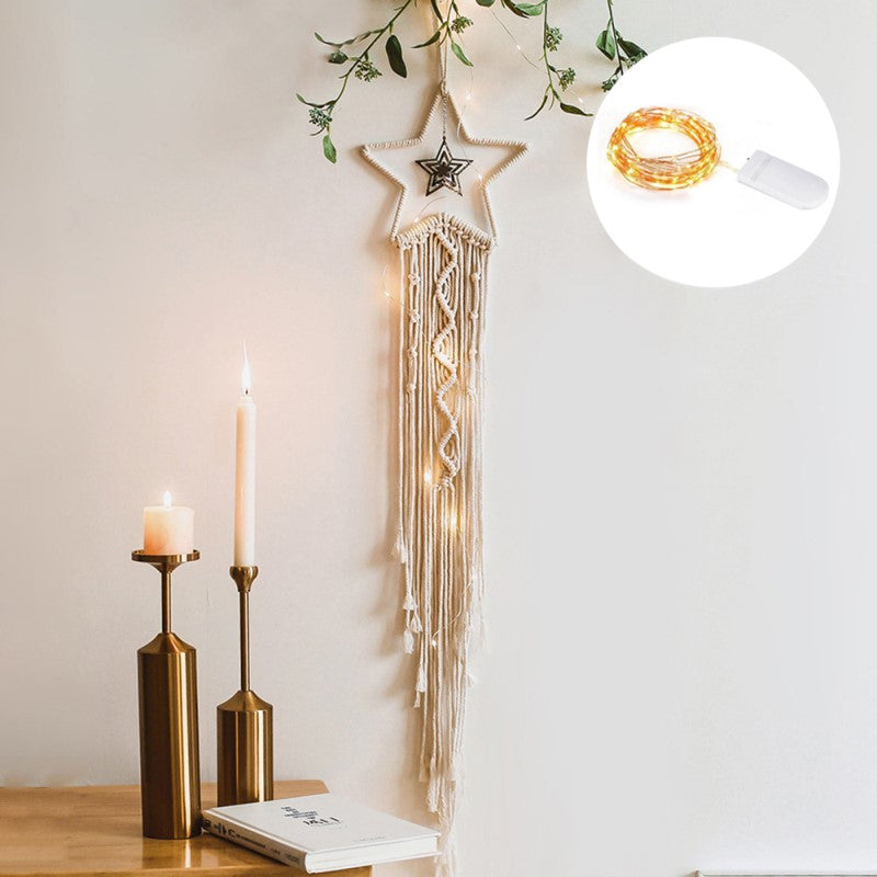 Bohemian Macramé Dromenvanger | De leukste decoratie voor aan de muur