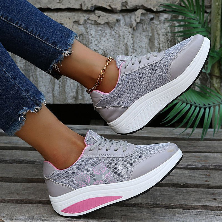 Maximus | Dempende Sneakers - Roze - #Calora#