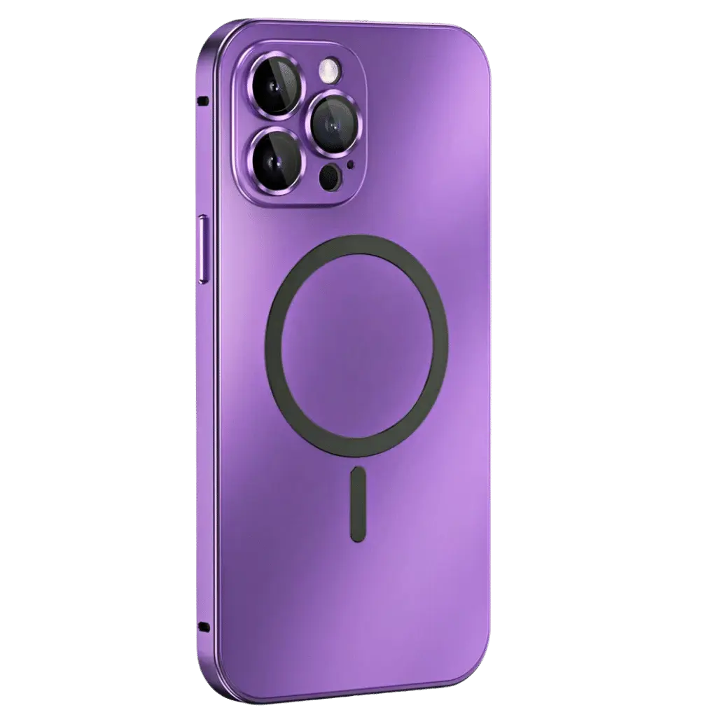 CALORA_ MagnoShield | Magnetische Metalen Hoes voor iPhone