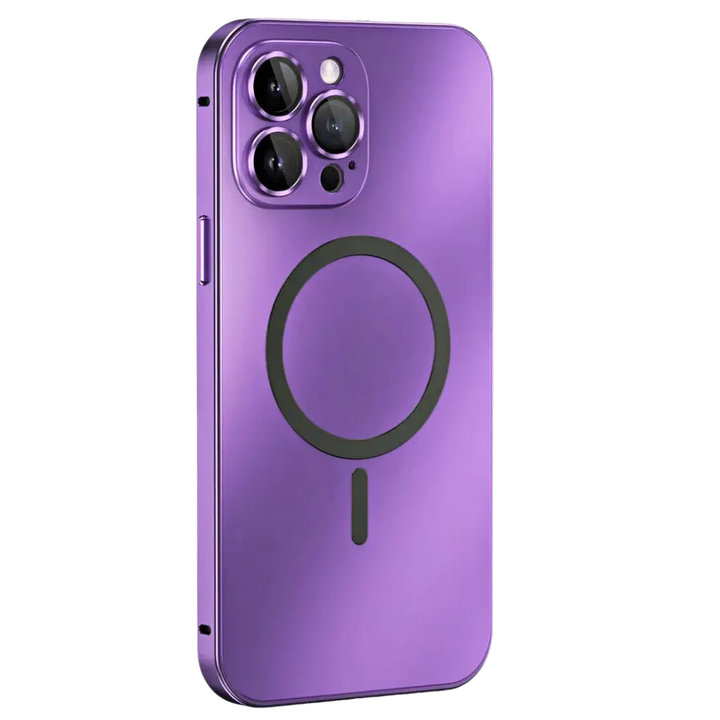 CALORA_ MagnoShield | Magnetische Metalen Hoes voor iPhone