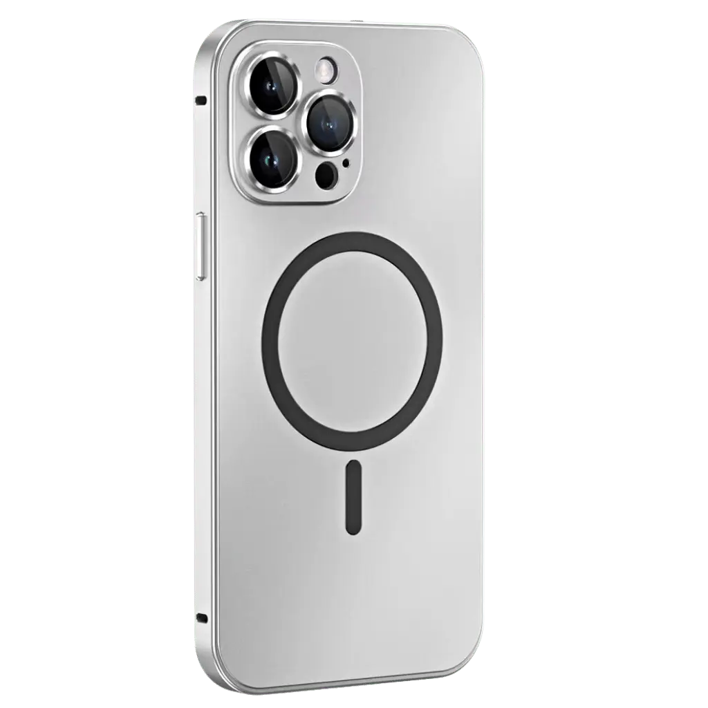 CALORA_ MagnoShield | Magnetische Metalen Hoes voor iPhone
