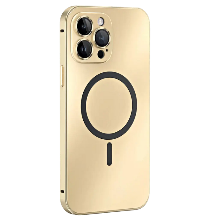 CALORA_ MagnoShield | Magnetische Metalen Hoes voor iPhone