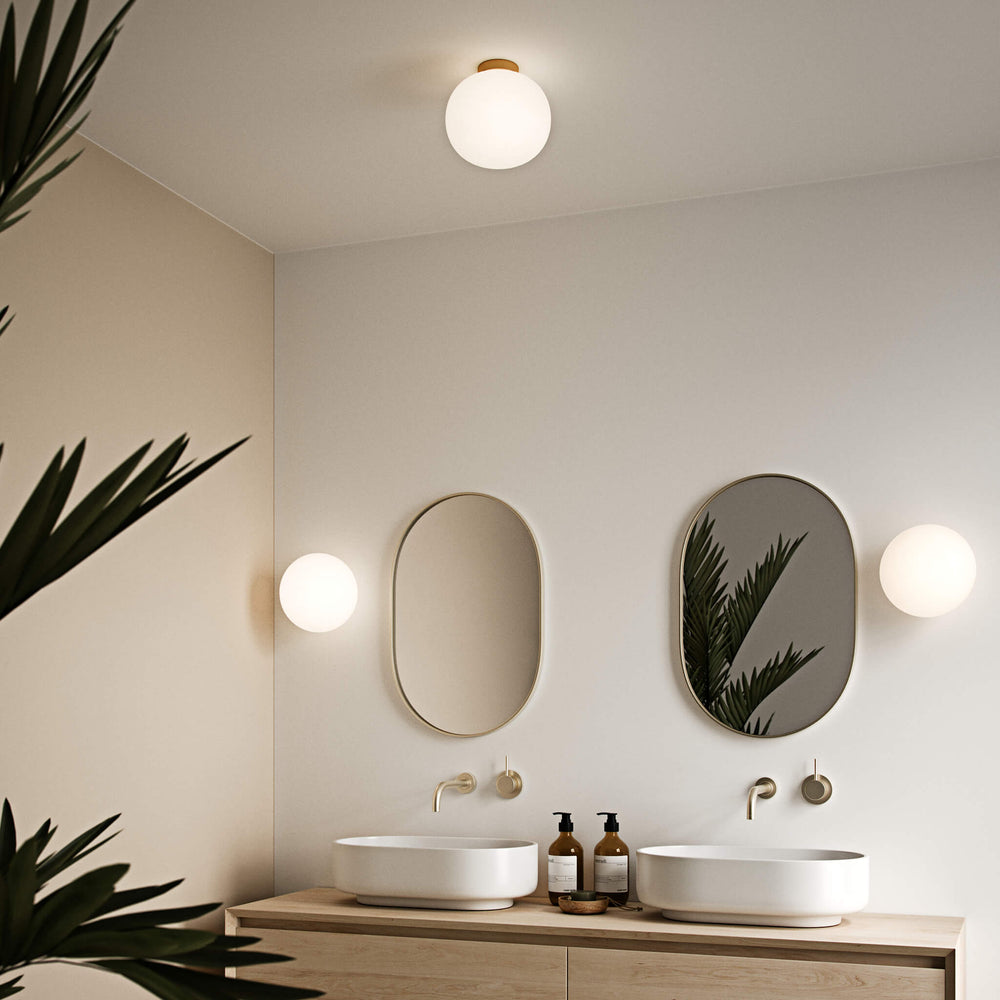 CALORA_ Hinkleyon | Ovale Alton Plafondlamp met Sfeervolle Verlichting - 27.5 cm diameter