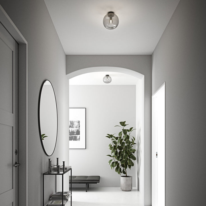 CALORA_ Hinkleyon | Ovale Alton Plafondlamp met Sfeervolle Verlichting - 27.5 cm diameter