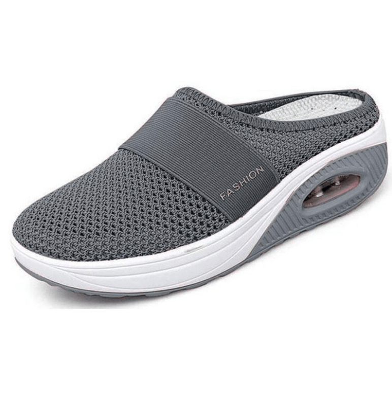 CALORA_ Luchtige Zolen Comfort Instappers voor Pijnvrij Wandelen