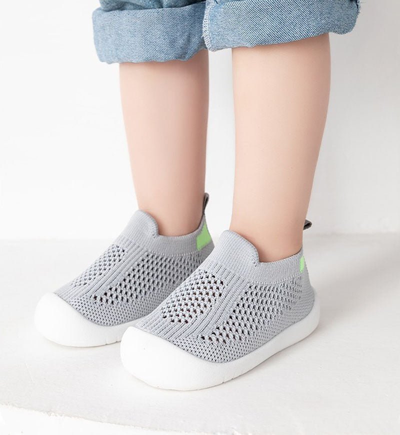 Parvus | Anti - Slip Baby Schoenen - Gebroken wit - #Calora#