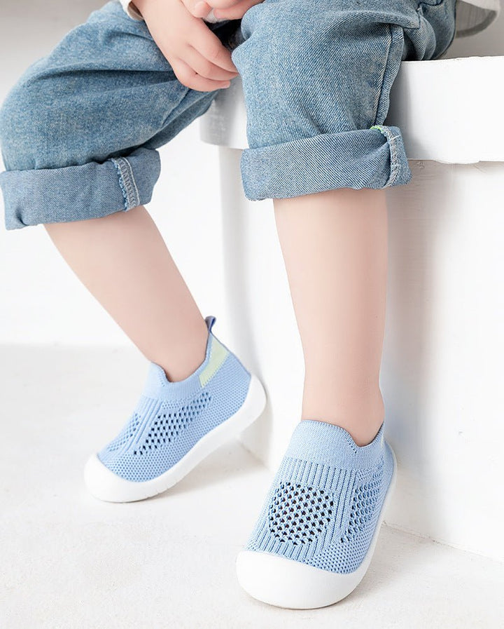 Parvus | Anti - Slip Baby Schoenen - Gebroken wit - #Calora#