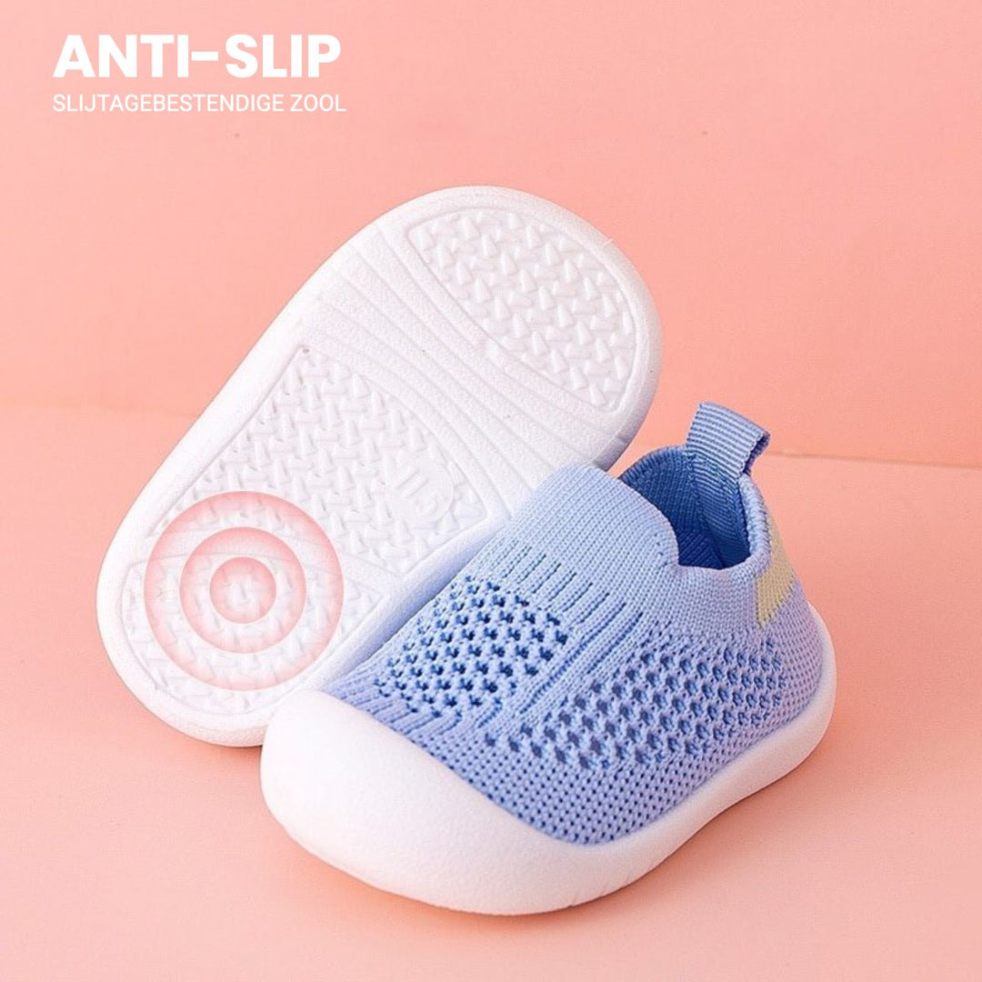 Parvus | Anti - Slip Baby Schoenen - Gebroken wit - #Calora#