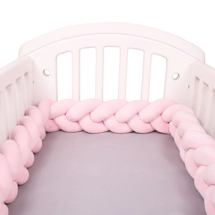 Handgemaakte Zachte Baby Bedbumper voor veiligheid