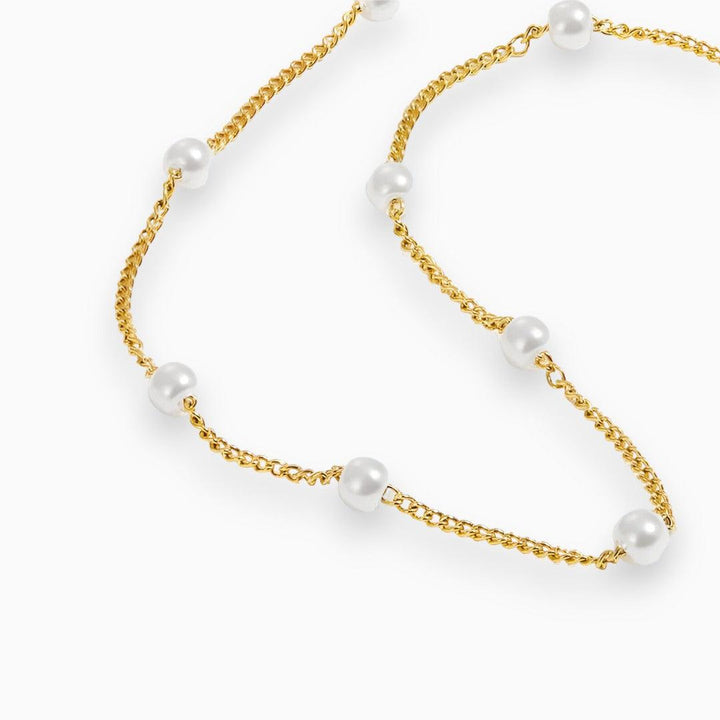 Précise | Elegante Gouden ParelKetting