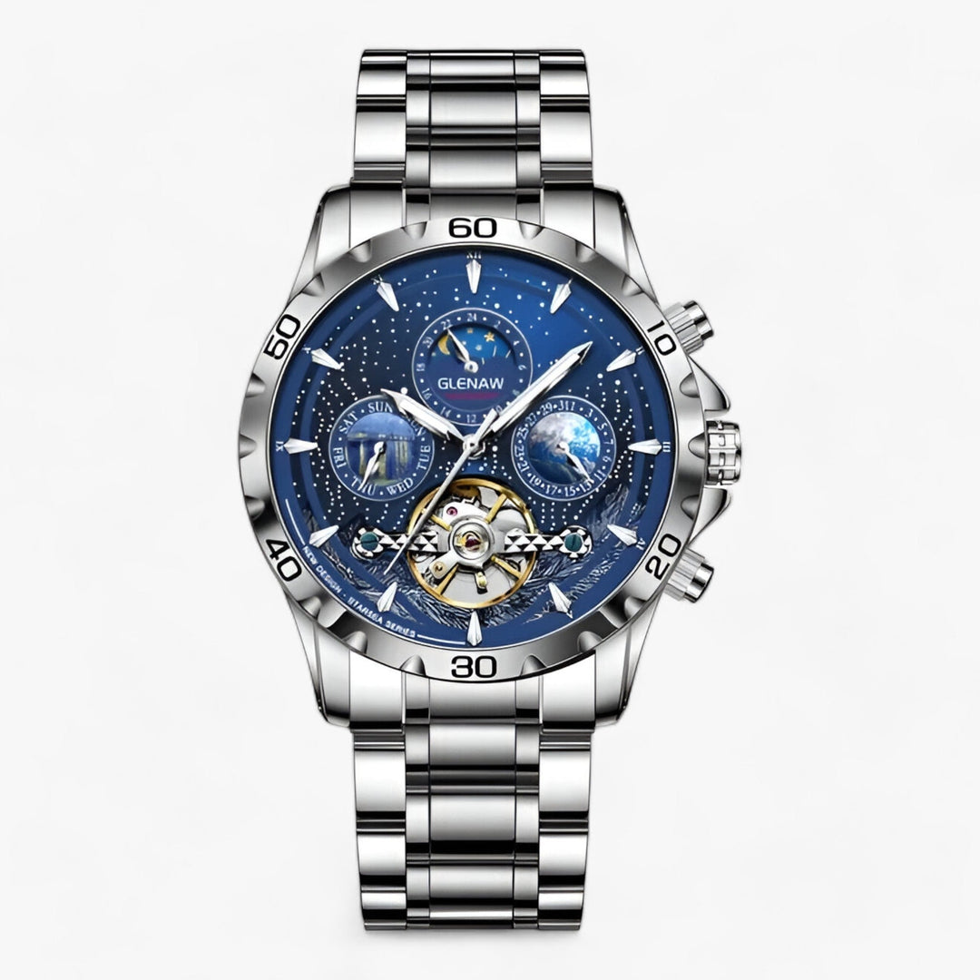 Astrum | Mechanisch Horloge met Sterrenhemel, Maanfases en Skelet-Tourbillon