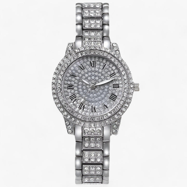 Éclat | Luxe Horloge met Volledige Diamanten