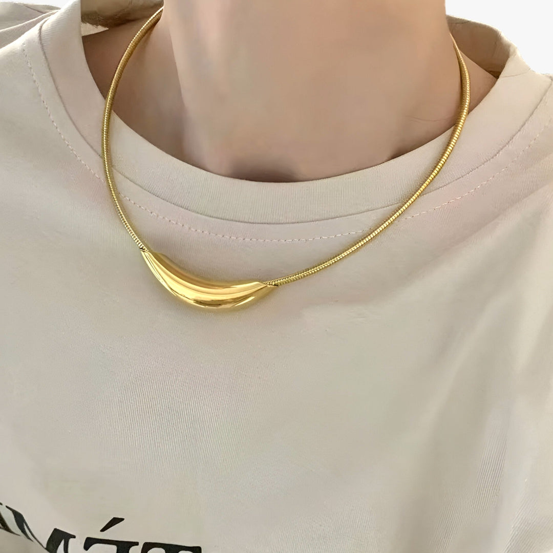 Orlène | Elegante Slangenbeen Ketting