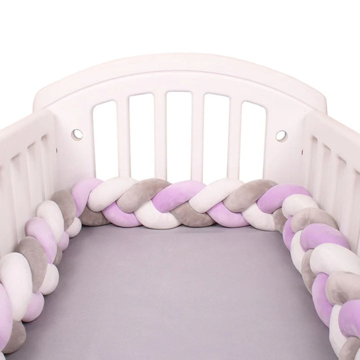 Handgemaakte Zachte Baby Bedbumper voor veiligheid