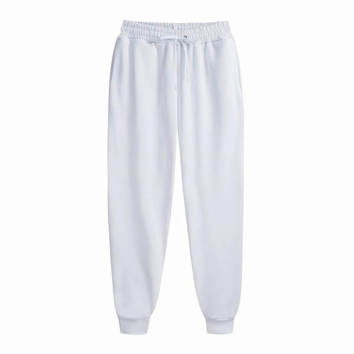 Quentin | Zachte Comfortabele Joggingbroek - Wit - #Calora#