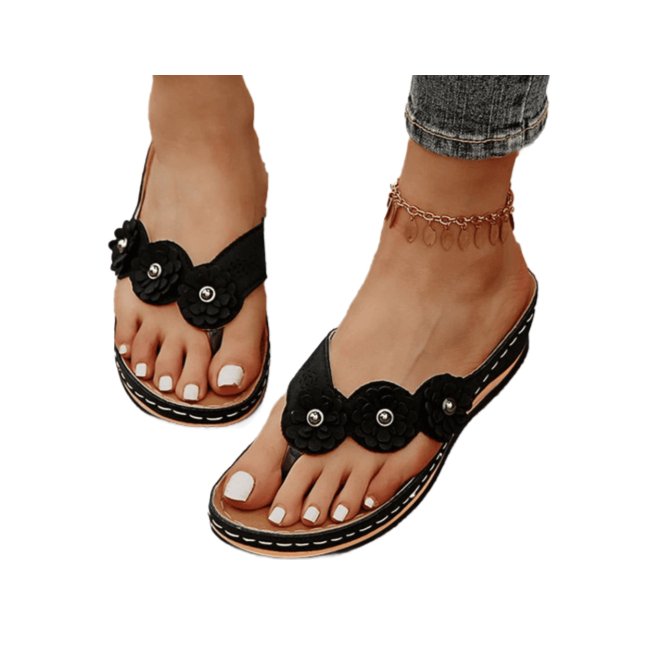 Rufana | Masserende Zomer Sandalen - Roze - #Calora#