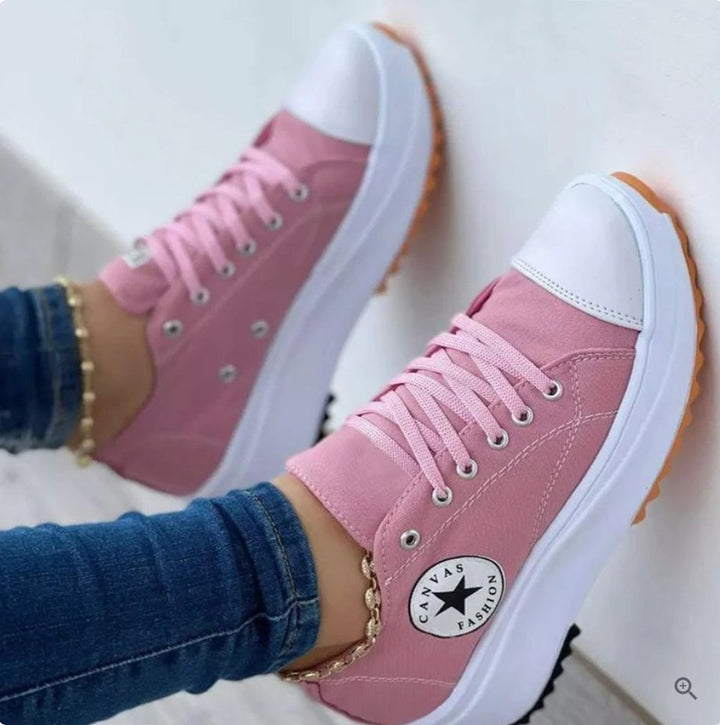 Serelia | Comfortabele Schoenen - Roze - #Calora#