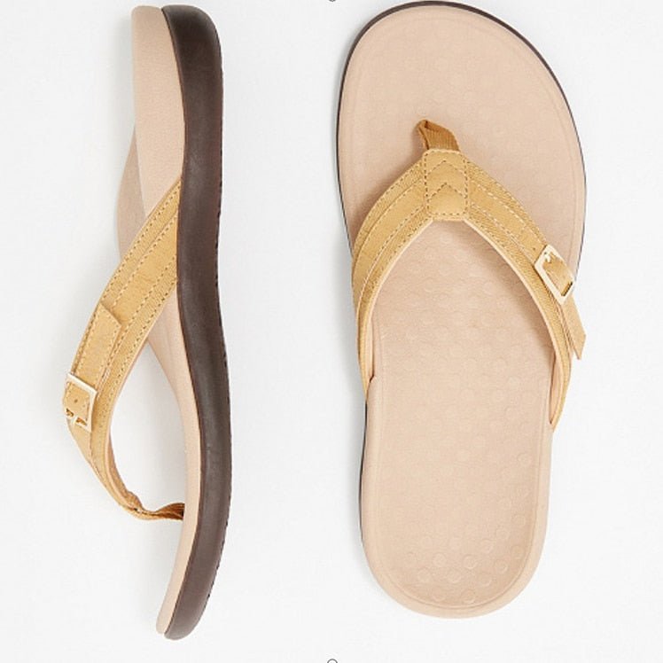 Serenya | Slippers - Geel - #Calora#