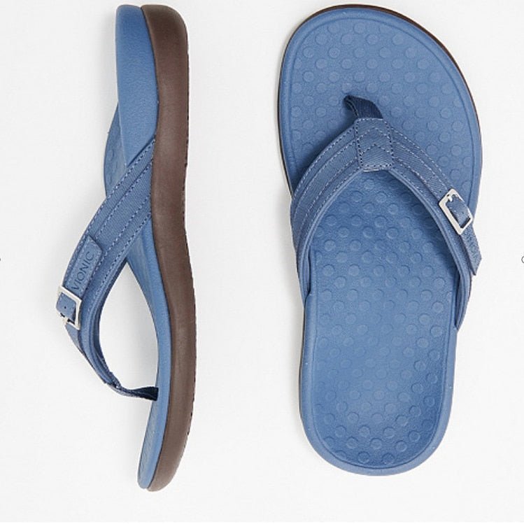 Serenya | Slippers - Blauw - #Calora#