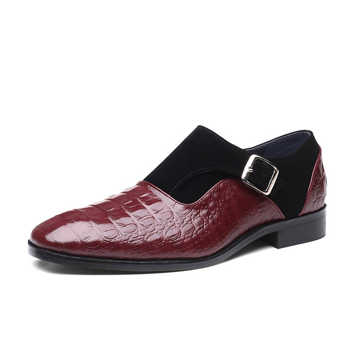 Vento | Stijlvolle bordeaux heren loafers