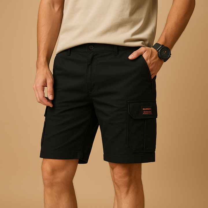 CALORA_ Sneldrogende Cargo Shorts Voor Heren Met Veelzakken