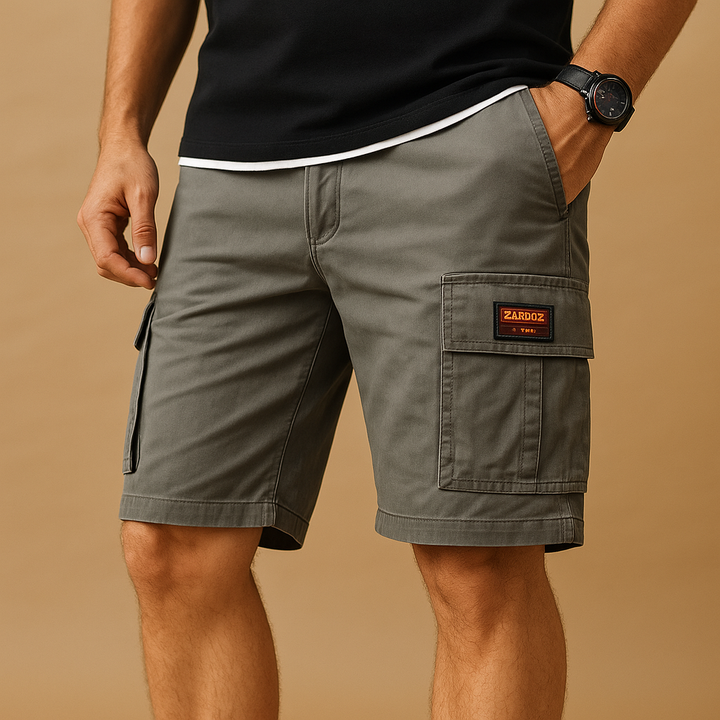 CALORA_ Sneldrogende Cargo Shorts Voor Heren Met Veelzakken