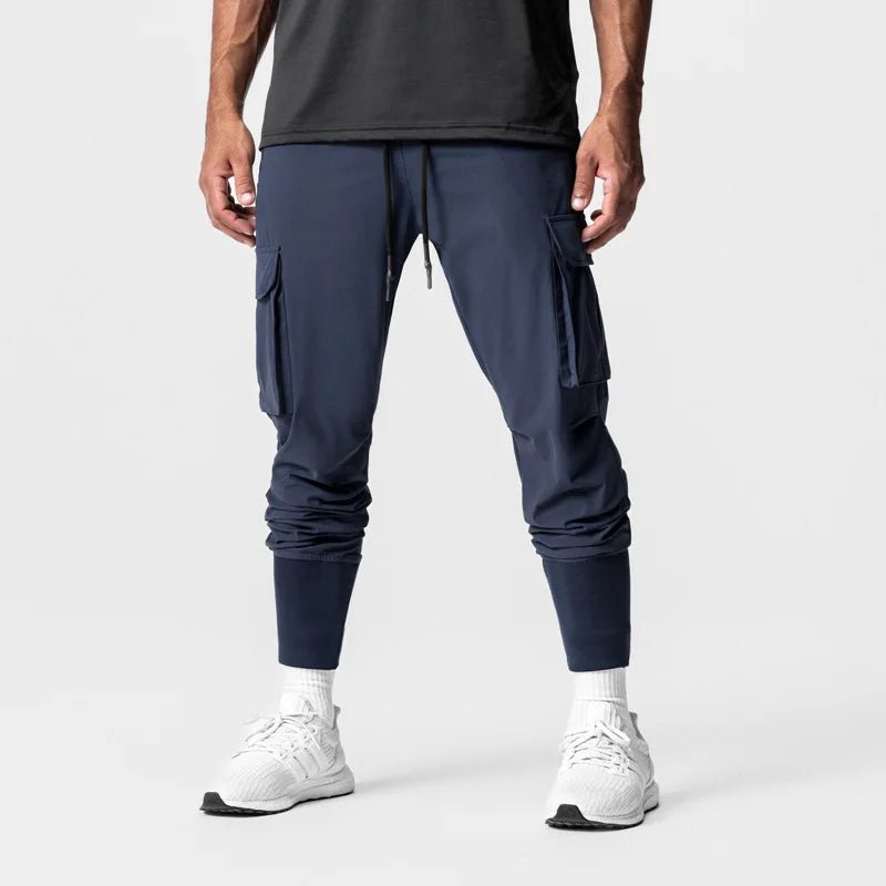 Sonic | Slim fit Cargo Broek - Blauw - #Calora#