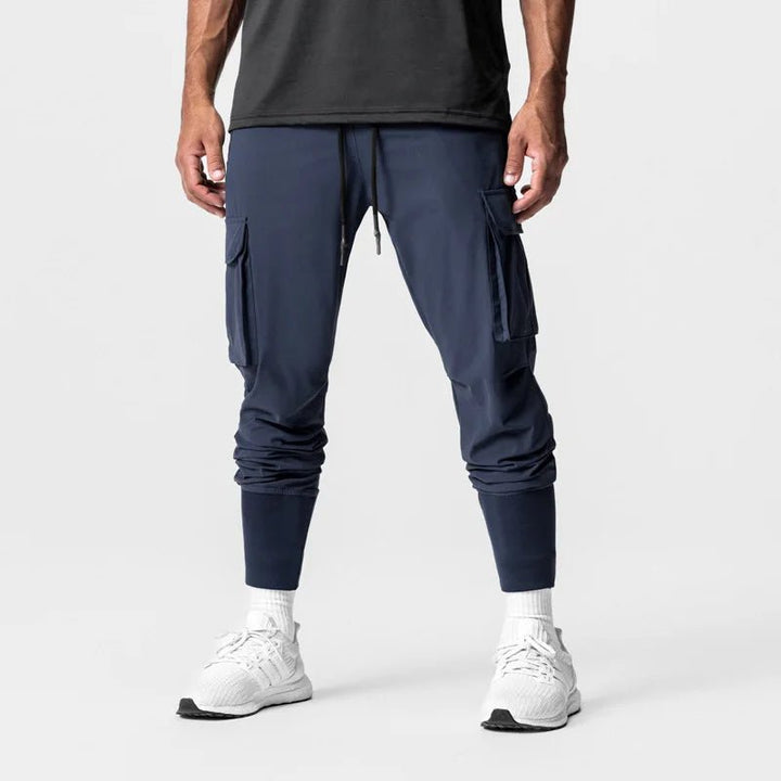 Sonic | Slim fit Cargo Broek - Blauw - #Calora#