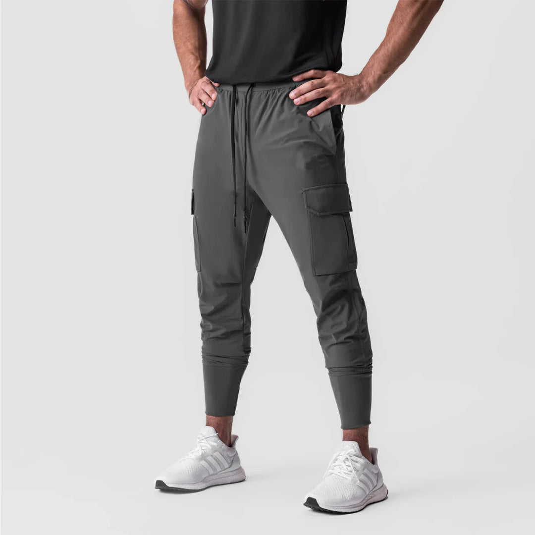 Sonic | Slim fit Cargo Broek - Grijs - #Calora#