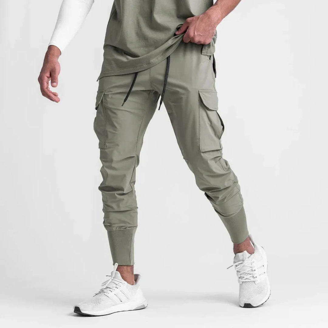 Sonic | Slim fit Cargo Broek V2 - Khaki - #Calora#