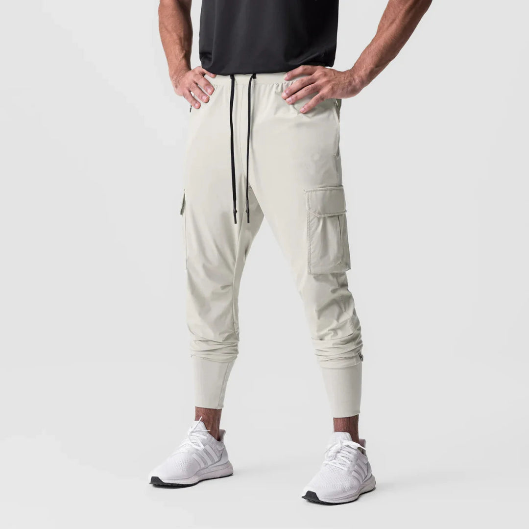 Sonic | Slim fit Cargo Broek V2 - Wit - #Calora#