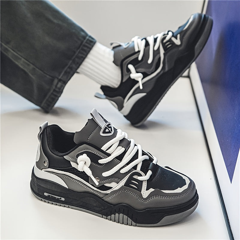 CALORA_ Lichte Heren Sneaker Zomer Ademend Comfort Schoenen