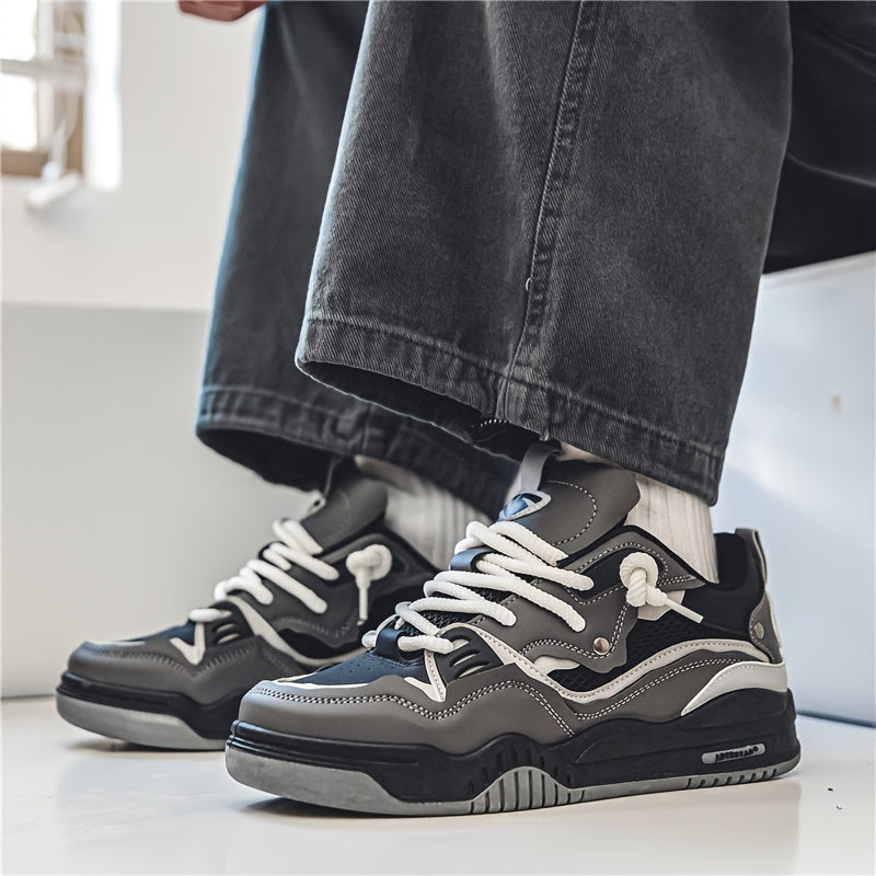 CALORA_ Lichte Heren Sneaker Zomer Ademend Comfort Schoenen