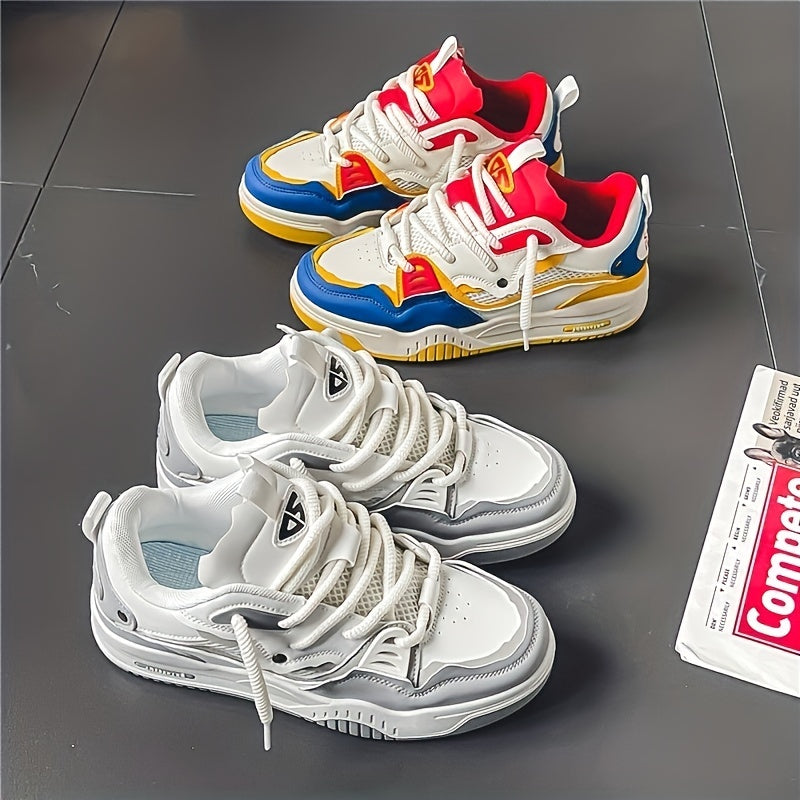 CALORA_ Lichte Heren Sneaker Zomer Ademend Comfort Schoenen