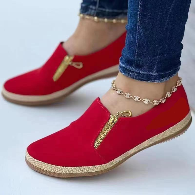 Turia | Rits Schoenen - Rood - #Calora#