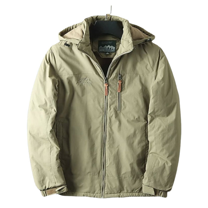 Valor | Elegante En Warme Jas - Khaki - #Calora#