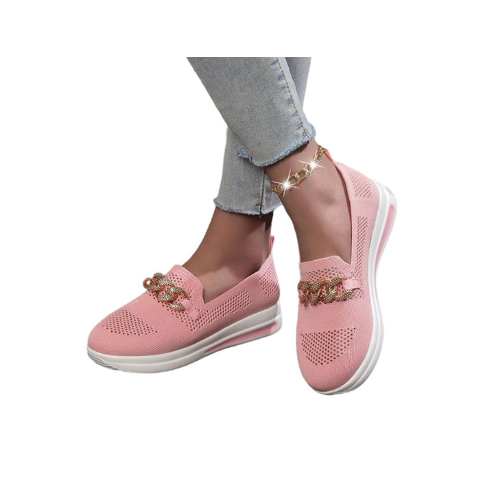 Varena | Comfortabele En Casual Schoenen - Roze - #Calora#