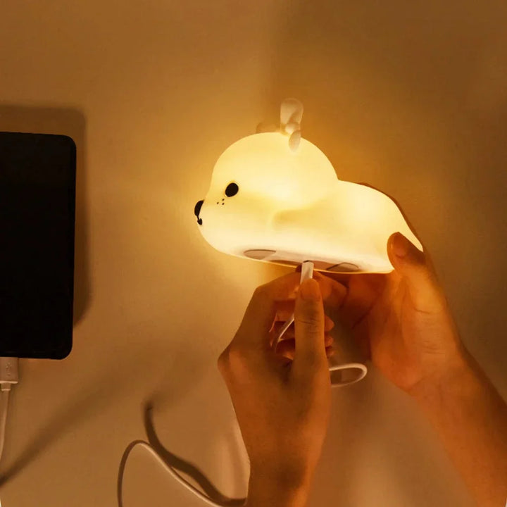 CALORA_ Twinkly | Rustgevende Herten Nachtlamp voor Baby's voor Dromerige Nachten